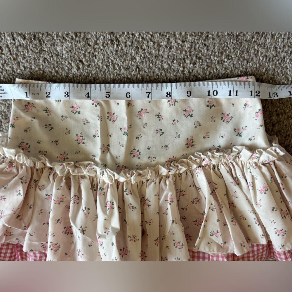 Y2K Pink Floral Ruffle set - Picture 11 of 12